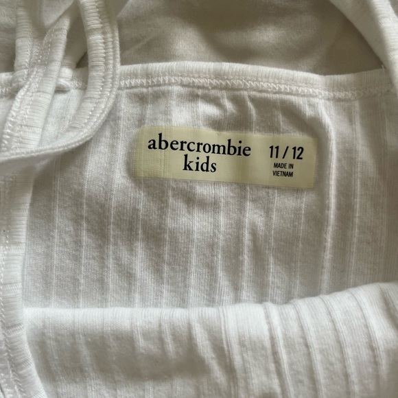 Girls ribbed button up tank top - Picture 3 of 5